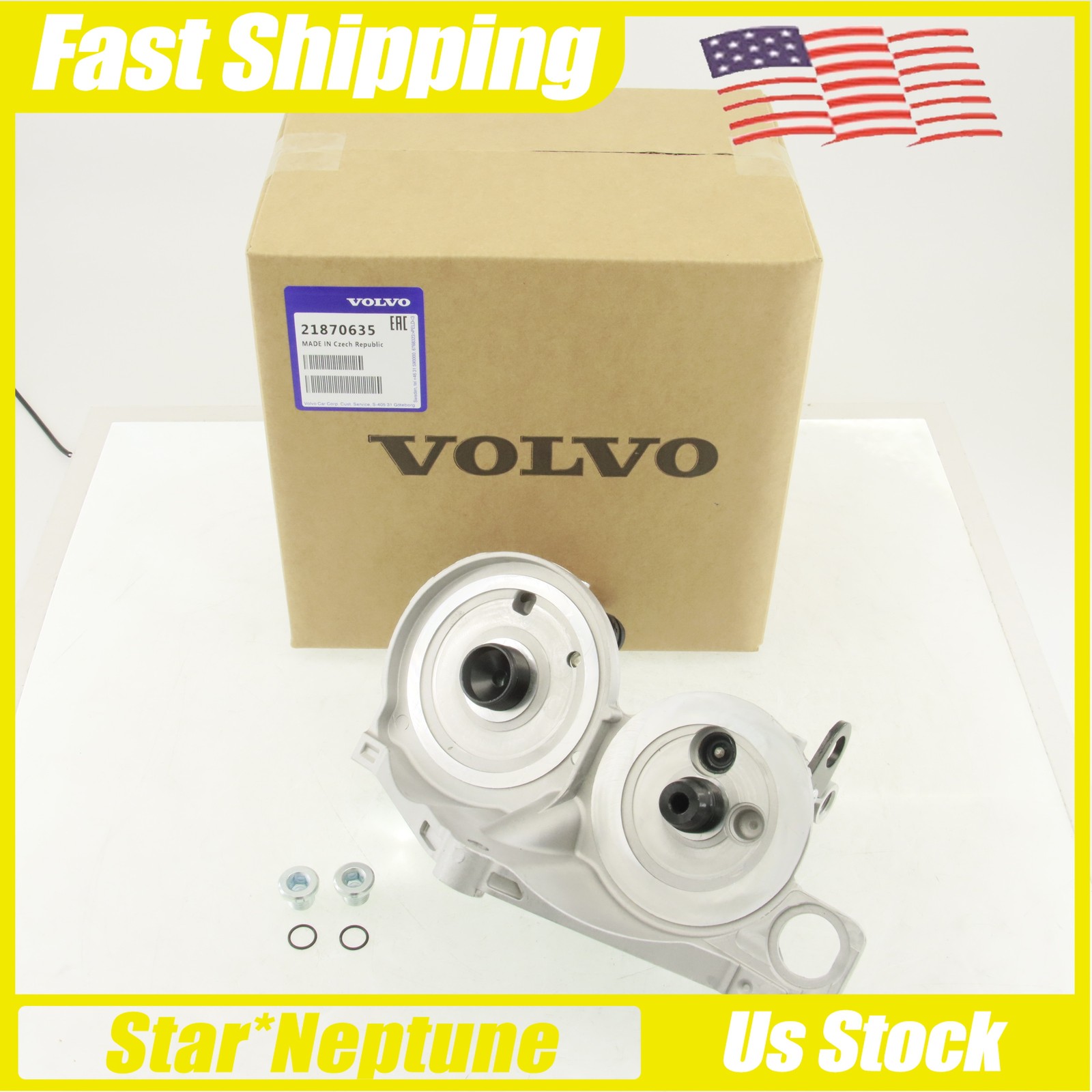 GENUINE Volvo Fuel Filter Housing for Volvo & Mack New D11 D13 D16 21870635 GENUINE Volvo Fuel Filter Housing for Volvo & Mack New D11 D13 D16 21870635