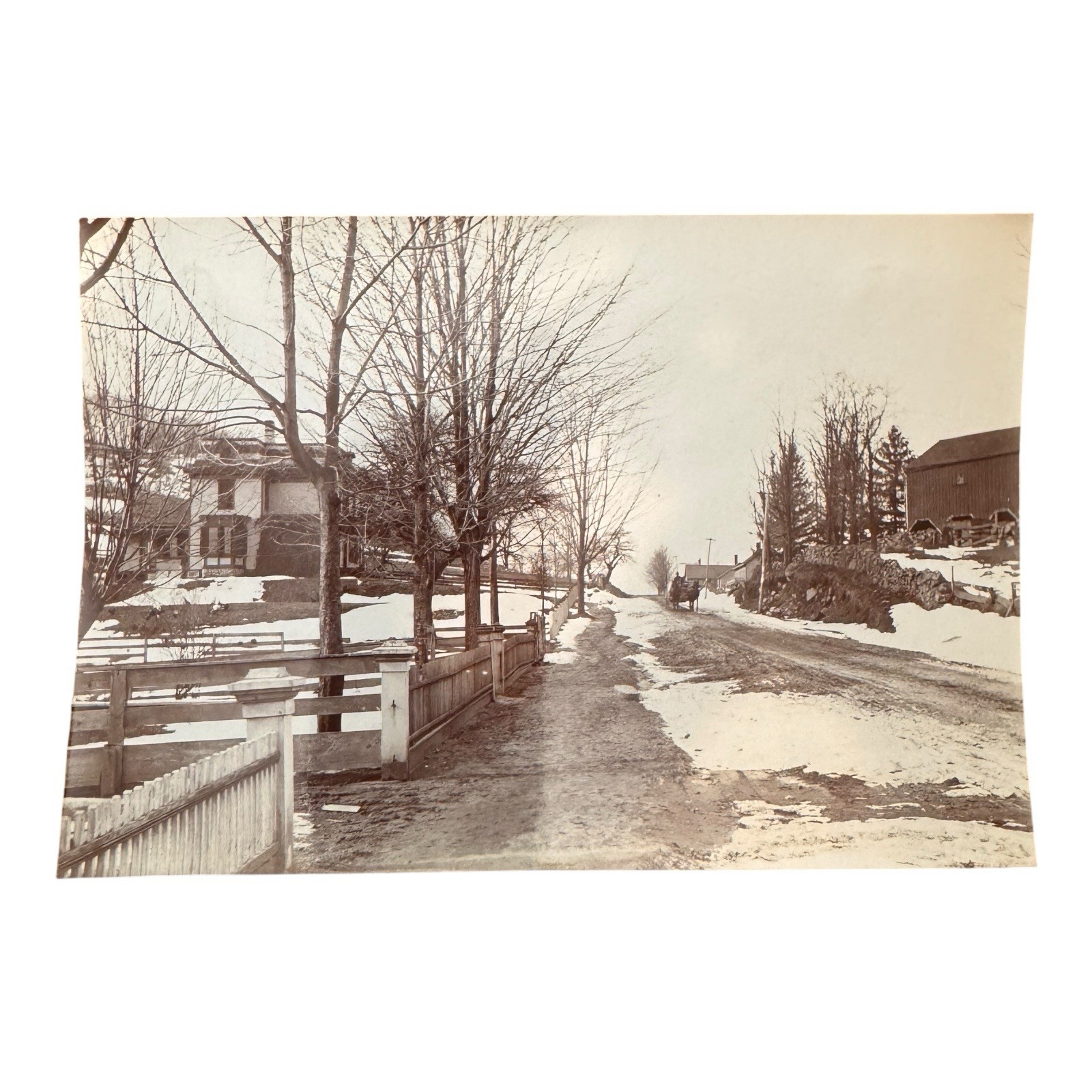 Antique Brewster NY Carmel Ave Hugh Budd House 7x5 Original Photo Putnam County