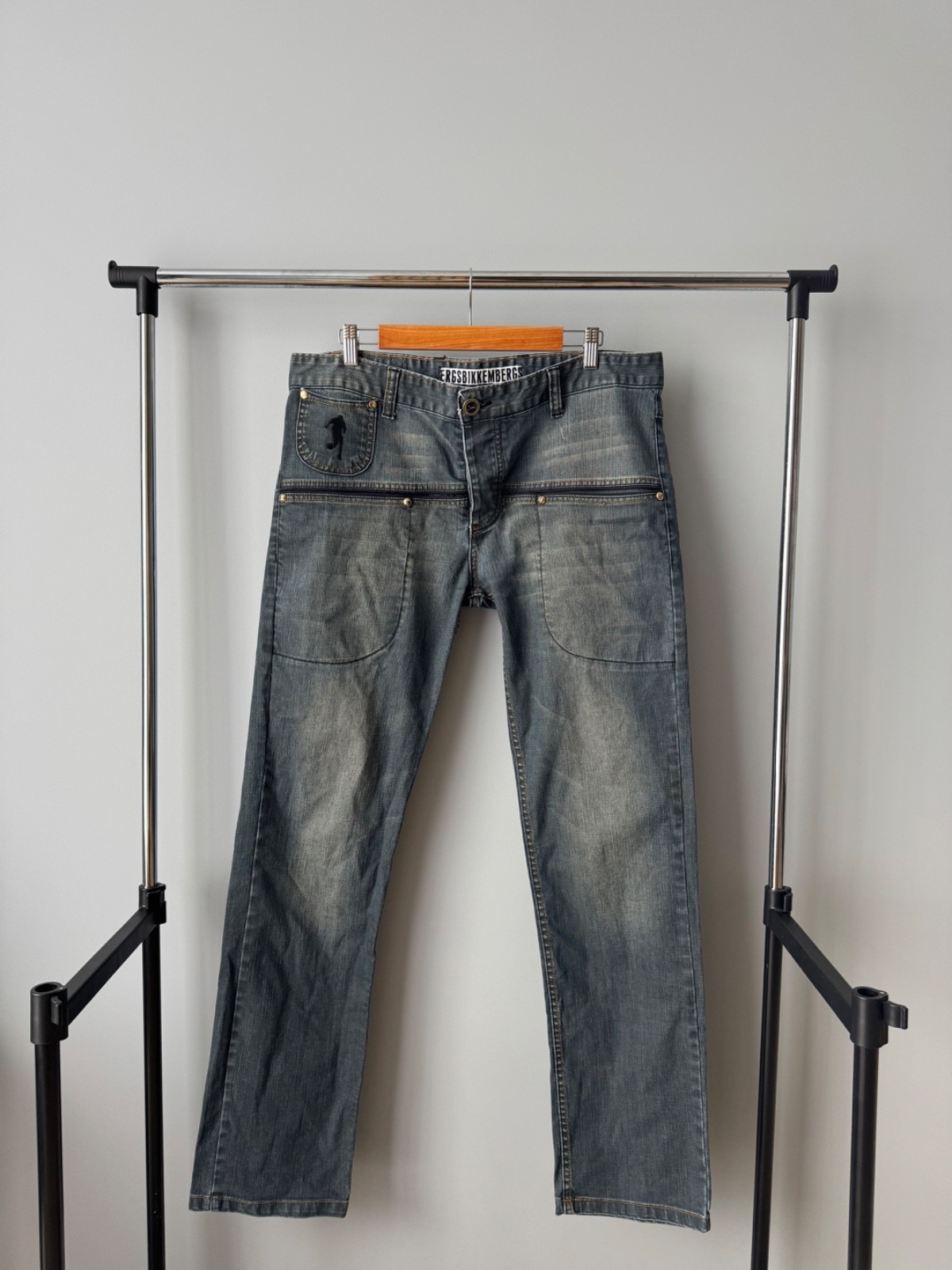 Vintage Dirk Bikkembergs engineered Y2K Italy Denim Japanese Jeans Men’s Size 34