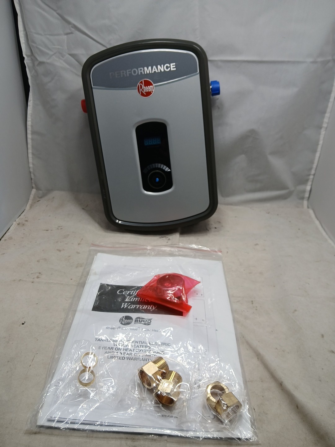 Rheem RETEX-08 Electric Tankless Water Heater Open Box 