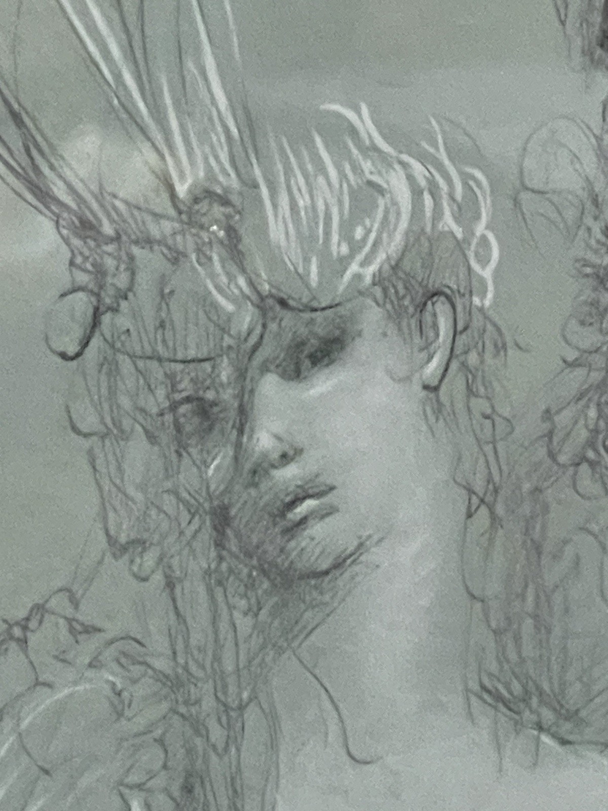 New Photos  Leonor Fini Signed Etching Couple 113/125 French Surrealist Limited