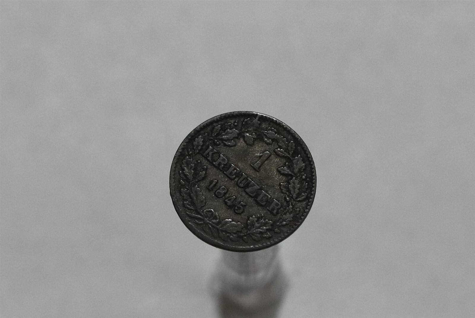 🧭 🇩🇪 GERMANY WURTTEMBERG 1 KREUZER 1845 B73 #305