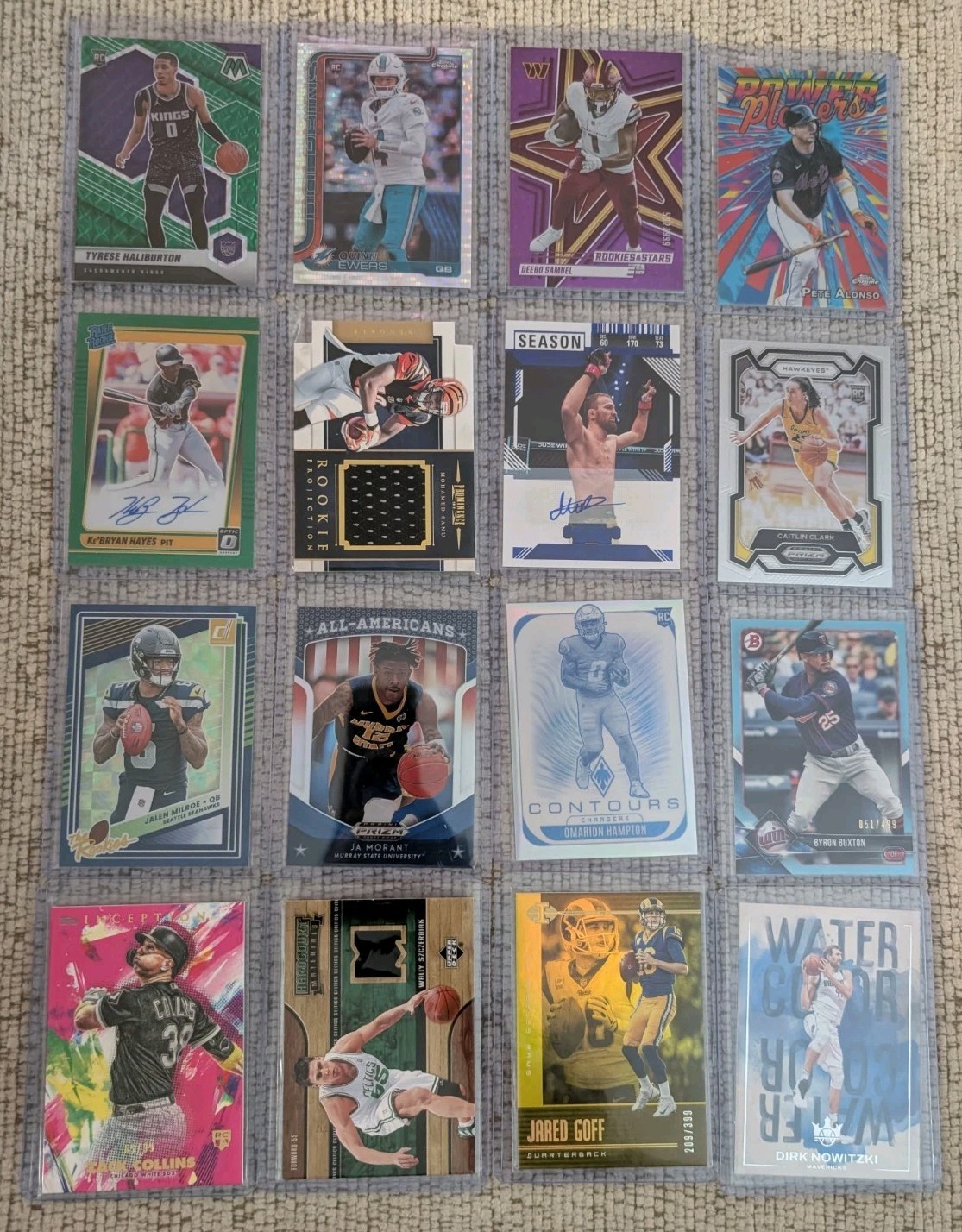 HUGE LOADED PREMIUM 300+ Sports Card Bulk Collection Rookies #d Lot NFL MLB NBA