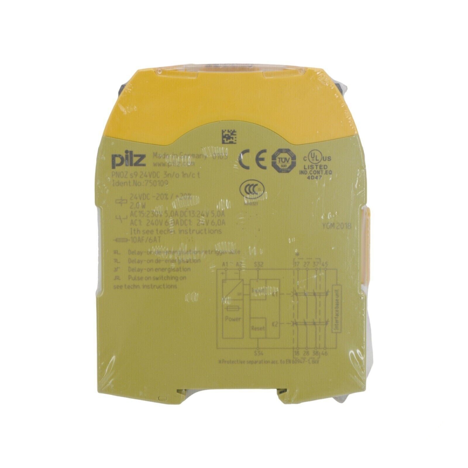 750109 1PCS NEW PILZ PNOZ s9 750109 Safety Relay