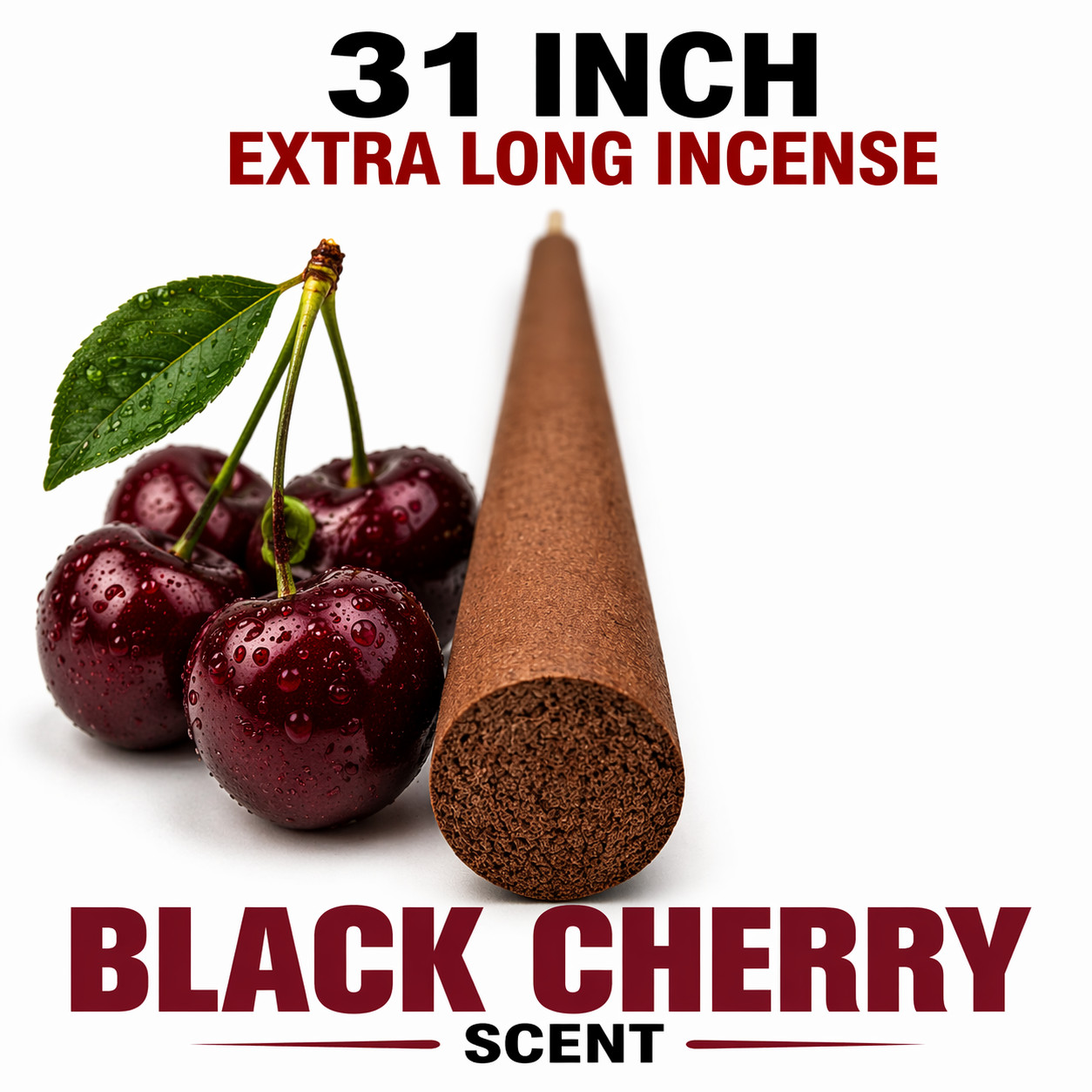 31 Inch Jumbo Incense Sticks Outdoor Pick Scent 1,3,6,9,12 Pack Long Burning