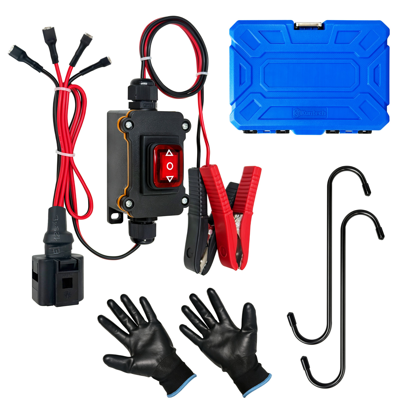 Auto EPB Electronic Parking Brake Emergency Release Tool w/2 Brake Caliper Hooks Auto EPB Electronic Parking Brake Emergency Release Tool w/2 Brake Caliper Hooks