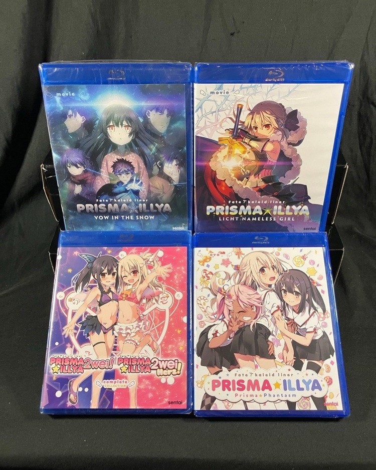 Fate/Kaleid Liner Prisma Illya Anime Blu Ray Mega Bundle New