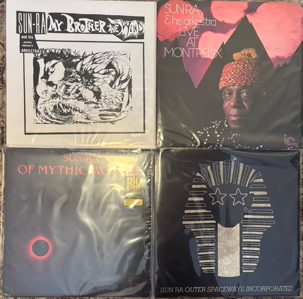 Sun Ra Vinyl Lot 4x Jazz Lp