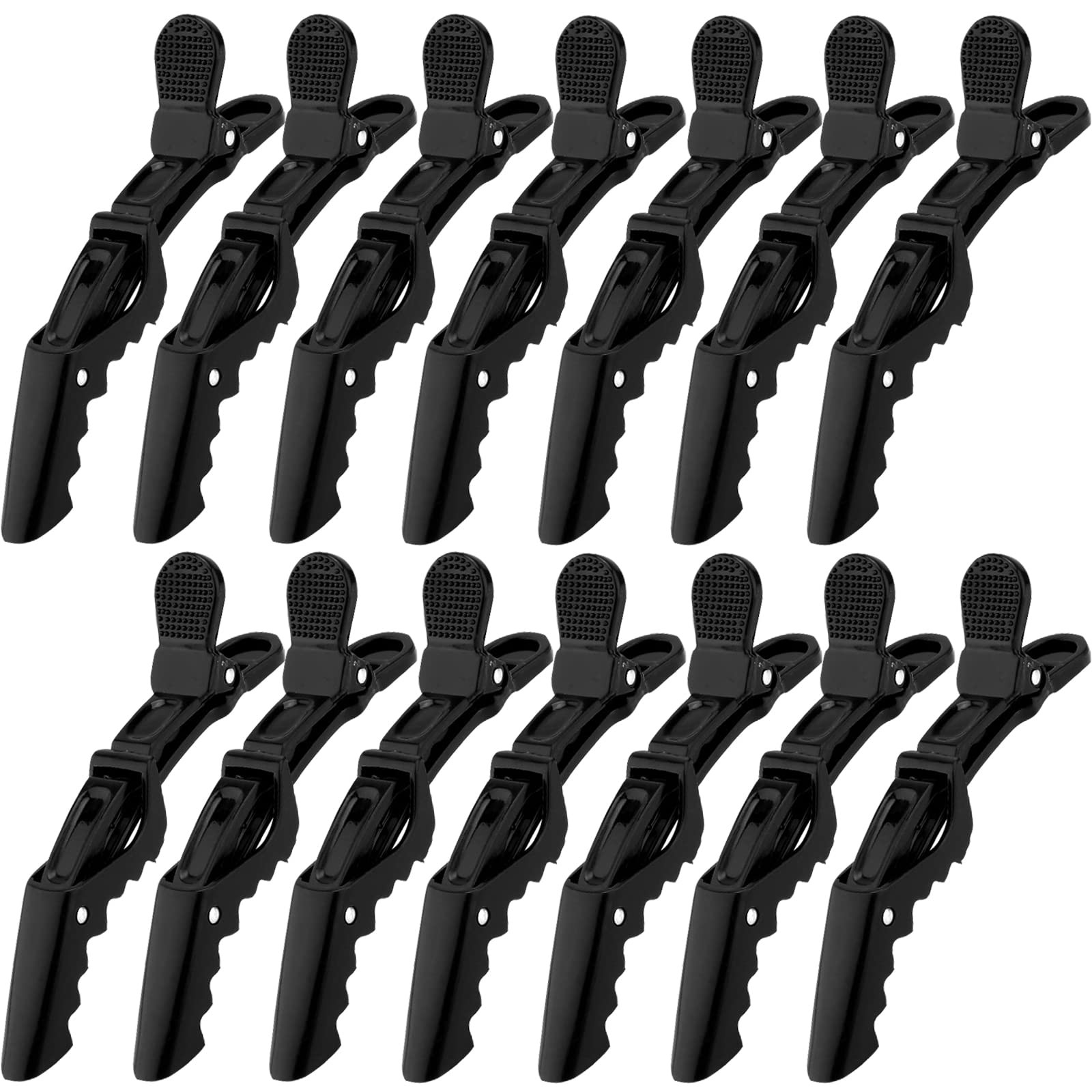 Ondder 14 Pack Black Alligator Pro Salon Hair 1 Count (Pack of 14),