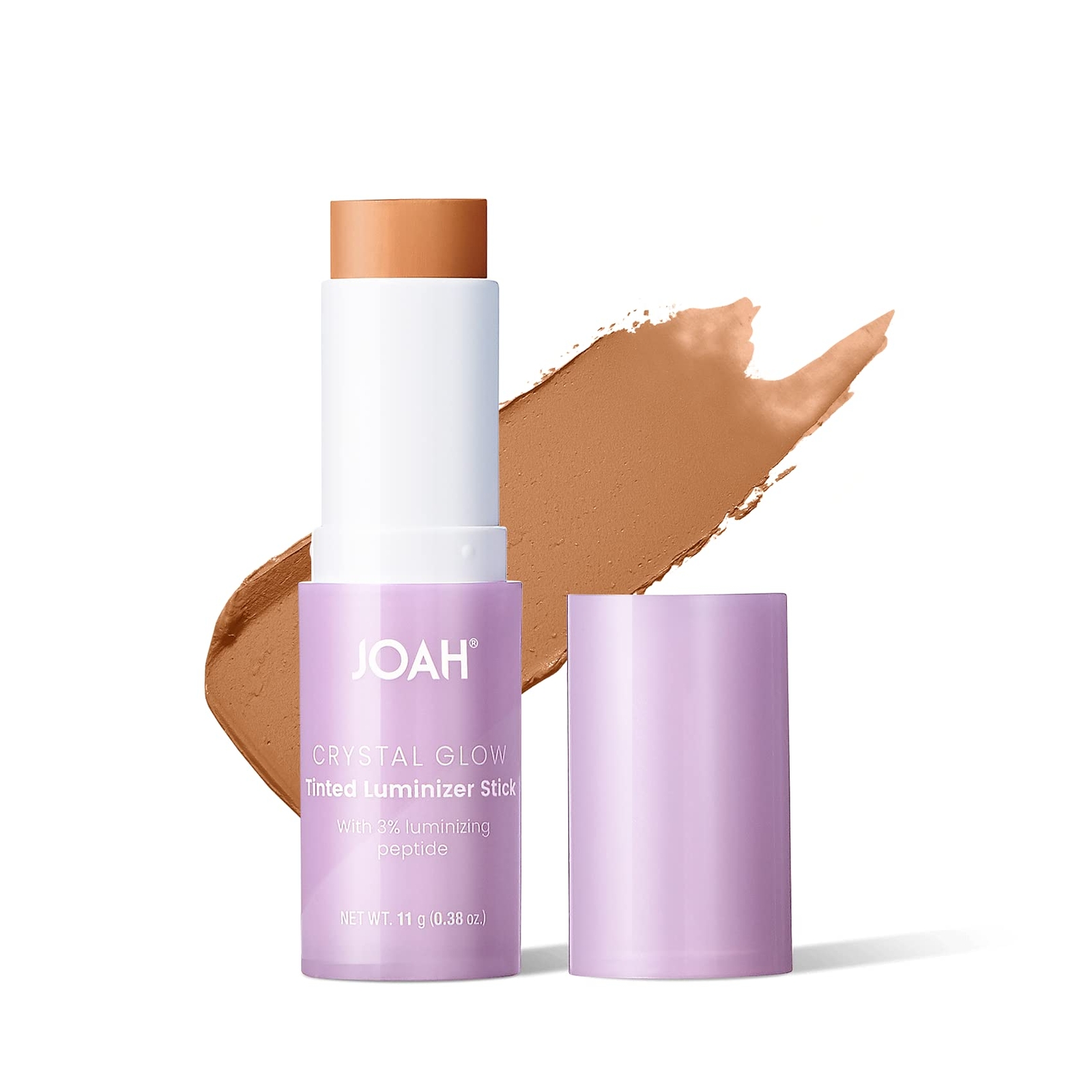 JOAH Crystal Glow Tinted Luminizer Stick Medium with Warm Undertones TW010 JOAH Crystal Glow Tinted Luminizer Stick Medium with Warm Undertones TW010