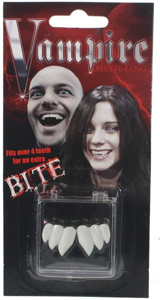 Dracula Vampire Fangs Multi-Bite Fang Halloween Costume Fake Teeth