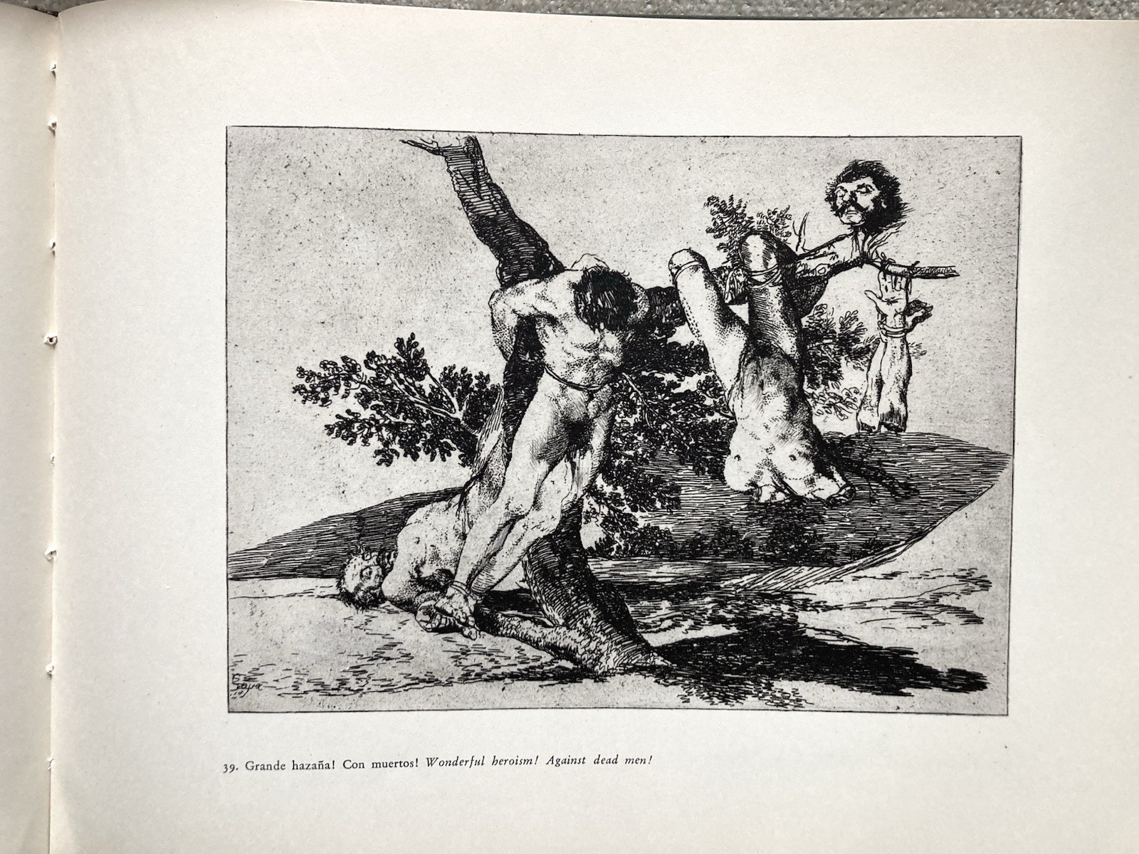 Goya, The Disasters Of The War, 85 Etchings, Actual Size, 1937, Fair-Good Goya, The Disasters Of The War, 85 Etchings, Actual Size, 1937, Fair-Good
