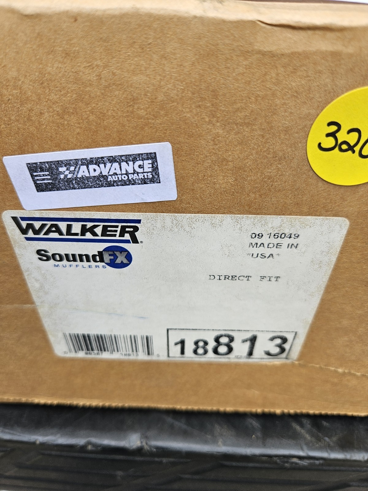 Exhaust MufflerWalker 18813 2000-2005 S10 Blazer Jimmy Bravada Exhaust MufflerWalker 18813 2000-2005 S10 Blazer Jimmy Bravada