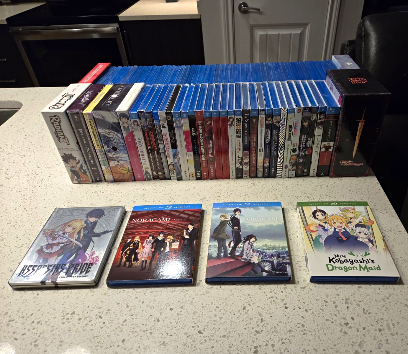 HUGE Anime Blu-ray Lot 80+ Titles Limited Edition OOP Aniplex Funimation Rare