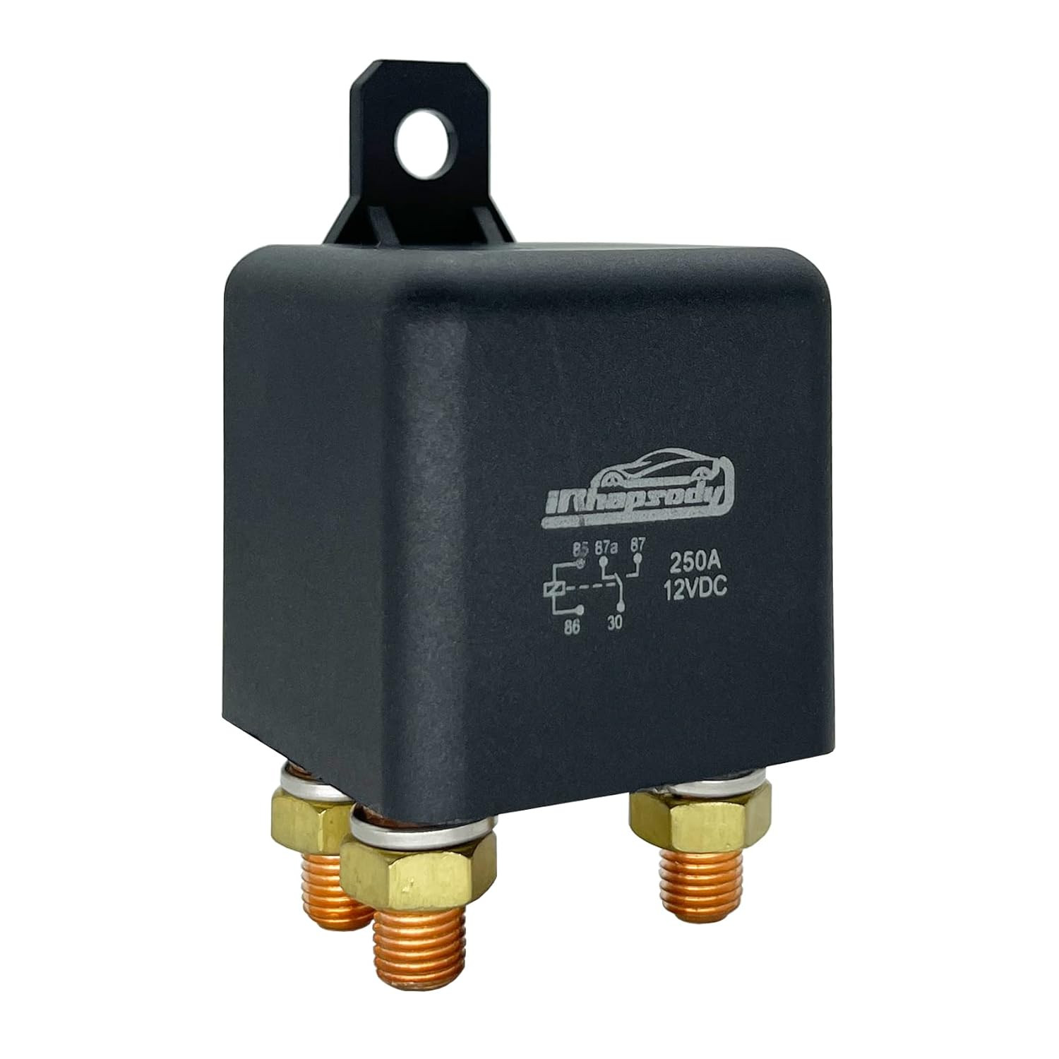 Relay 250A 12V Continuous Duty SPDT 5-Pin High Power Relay