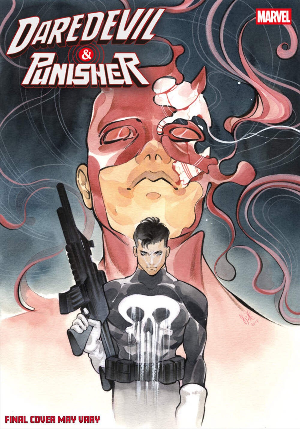 DAREDEVIL/PUNISHER: THE DEVIL\'S TRIGGER #5 PEACH MOMOKO VARIANT