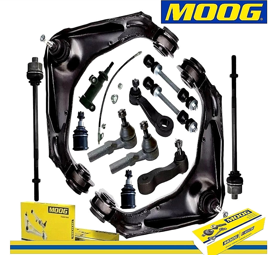 MOOG Complete Front Suspension Kit 19 PCS For Chevy Silverado 2500HD 8 Lug 4WD