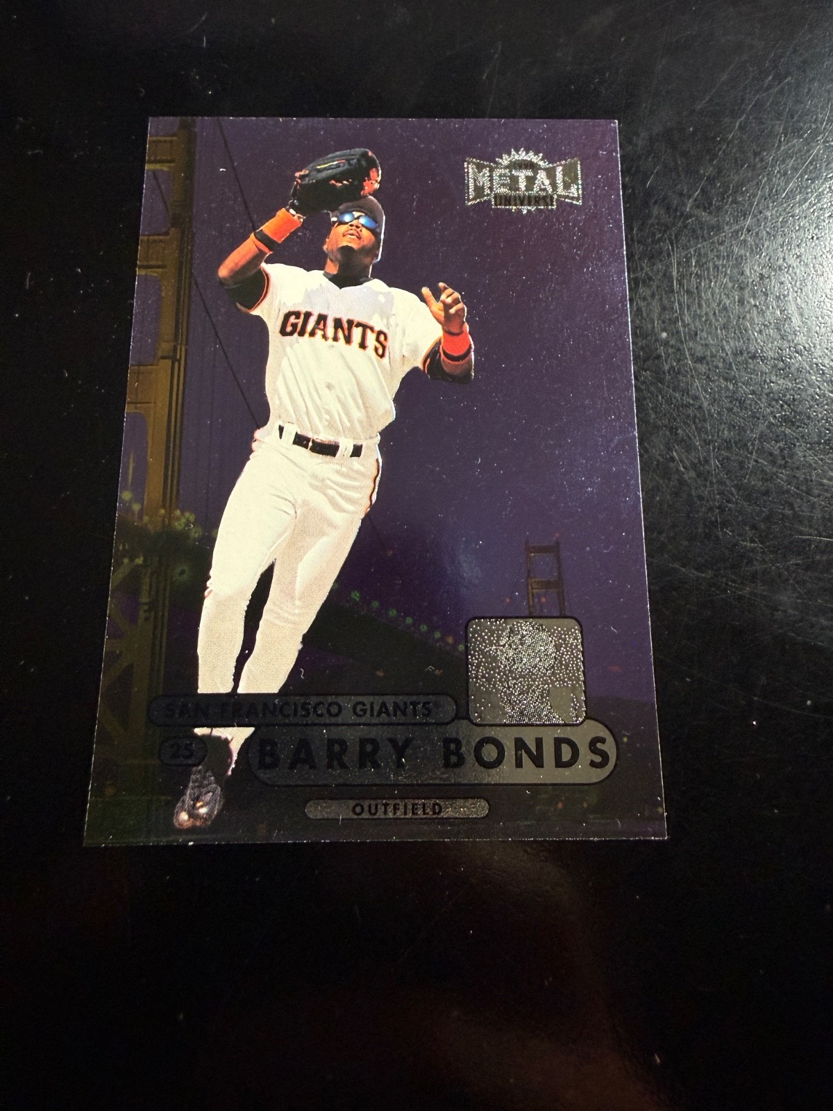 Skybox 1998 Metal Universe Barry Bonds Giants #81 Fleer/SkyBox Baseball Base Skybox 1998 Metal Universe Barry Bonds Giants #81 Fleer/SkyBox Baseball Base