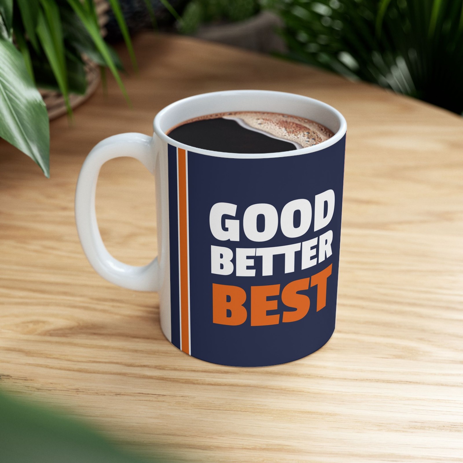 Good Better Best Chicago Bears Mug Good Better Best Chicago Bears Mug