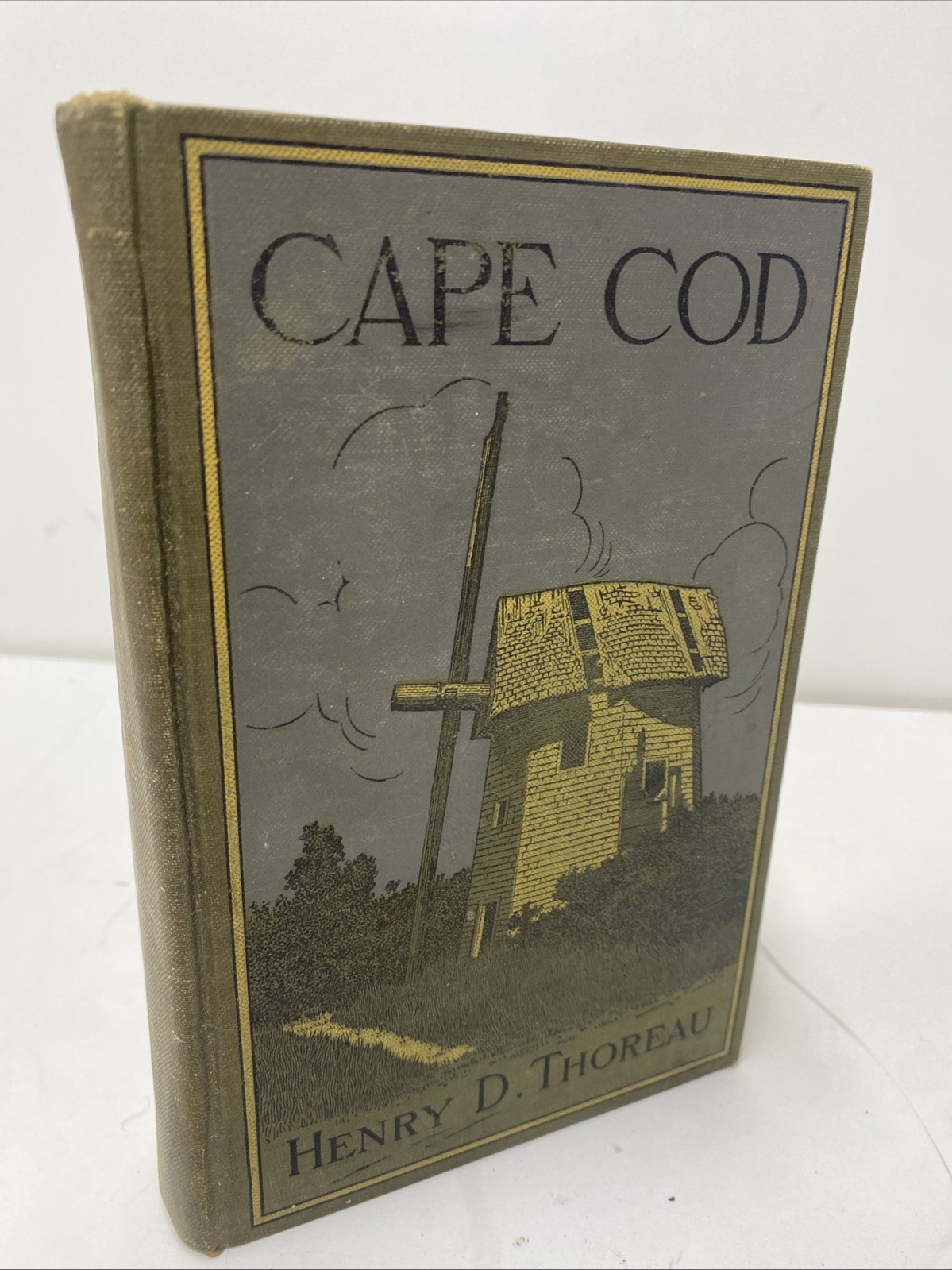 Cape Cod by Henry David Thoreau 1914 HC illus. Charles S. Olcott Good Condition Cape Cod by Henry David Thoreau 1914 HC illus. Charles S. Olcott Good Condition
