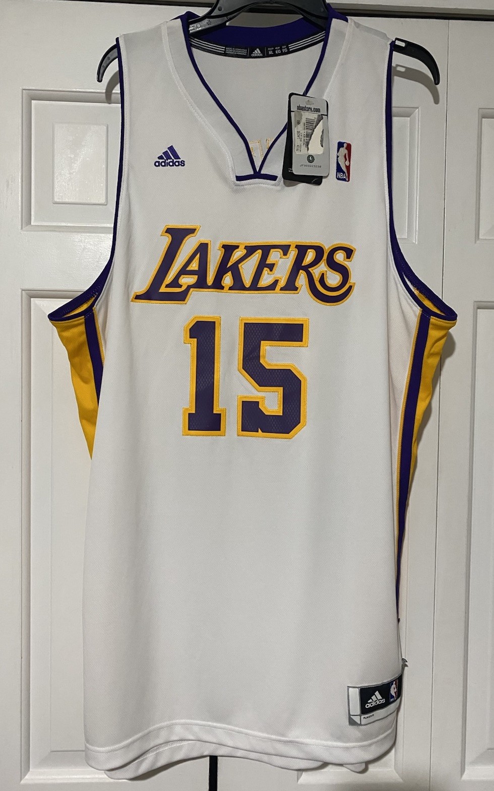 BNWT Adidas Swingman Jersey NBA Los Angeles Lakers Ron Artest World Peace XL BNWT Adidas Swingman Jersey NBA Los Angeles Lakers Ron Artest World Peace XL