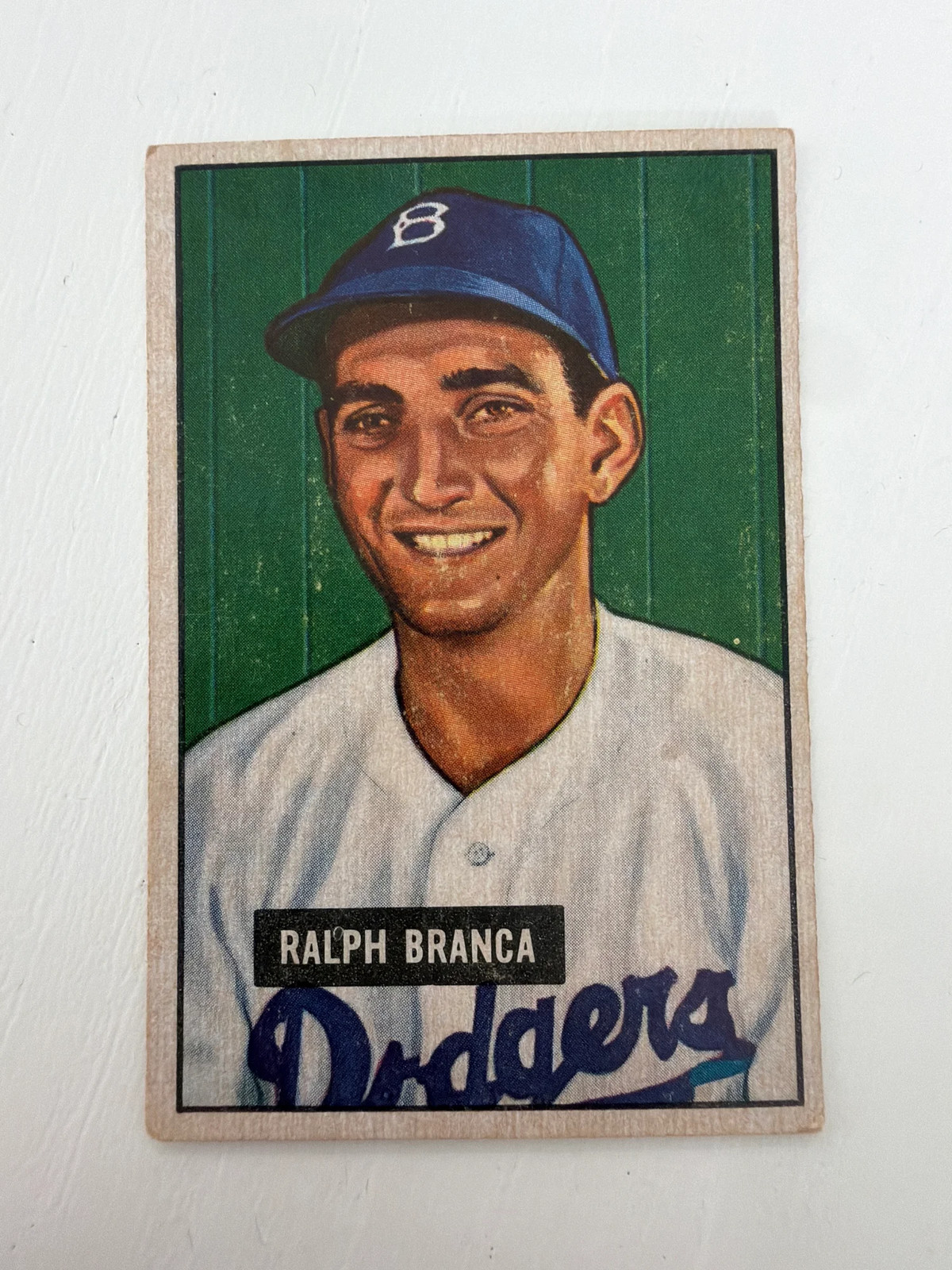 1951 Bowman Ralph Branca #56