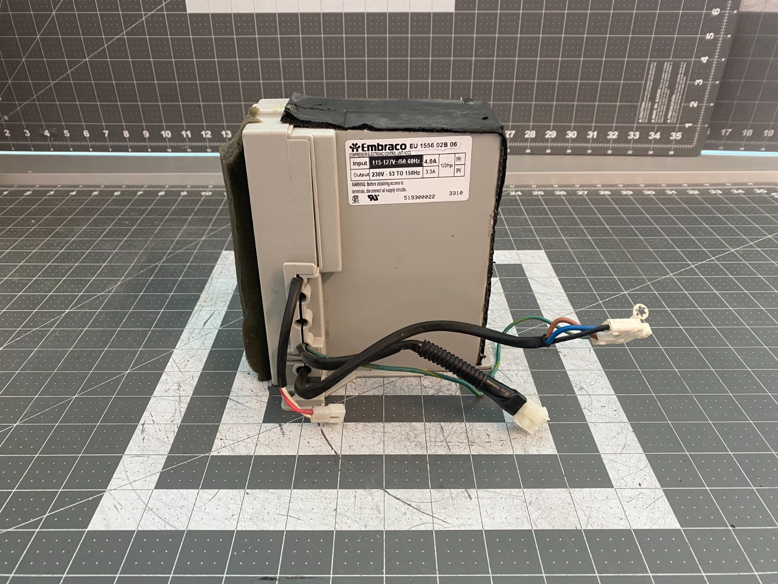 Embraco Refrigerator Compressor Inverter Board P# EU155602B06 Embraco Refrigerator Compressor Inverter Board P# EU155602B06