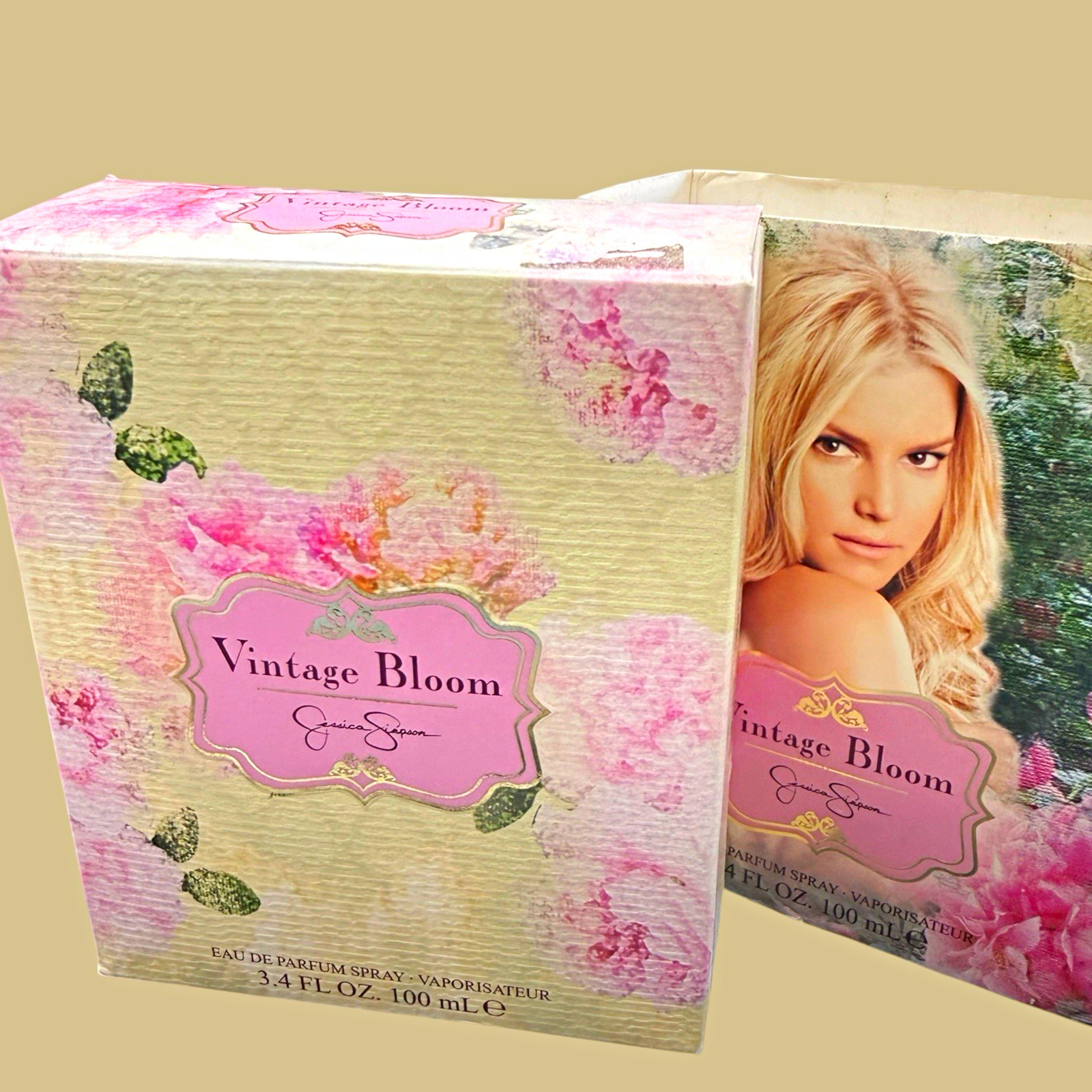 Jessica Simpson Vintage Bloom Eau de Parfum Spray Regular Size 3.4 fl oz Jessica Simpson Vintage Bloom Eau de Parfum Spray Regular Size 3.4 fl oz