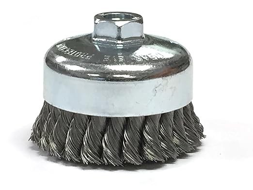 Fabrication Wire Cup Brush Twist Knot Wheel Weld Cleaning