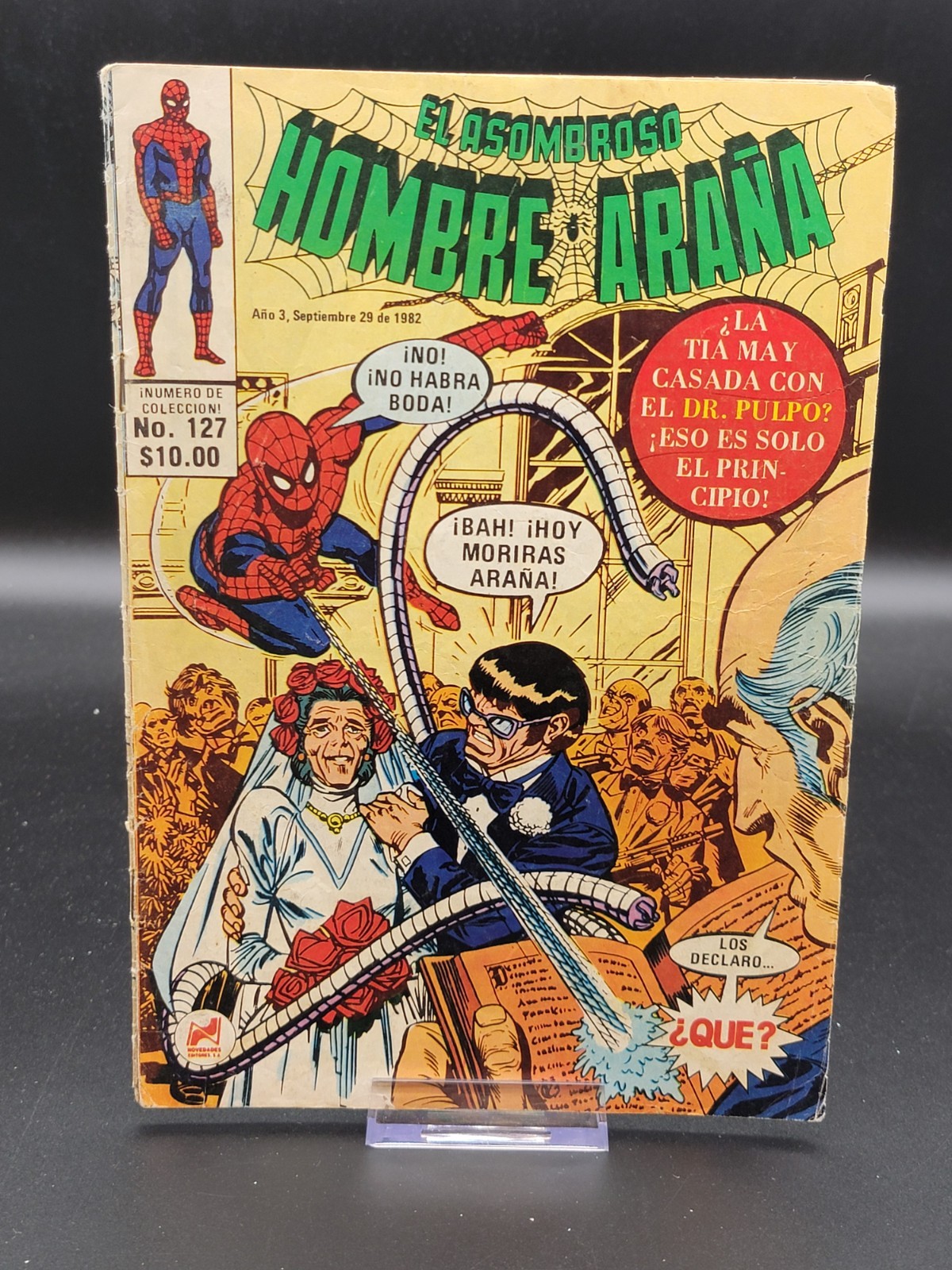 El Asombroso Hombre Arana #127 • Editora de Periodicos La Prensa • 1982
