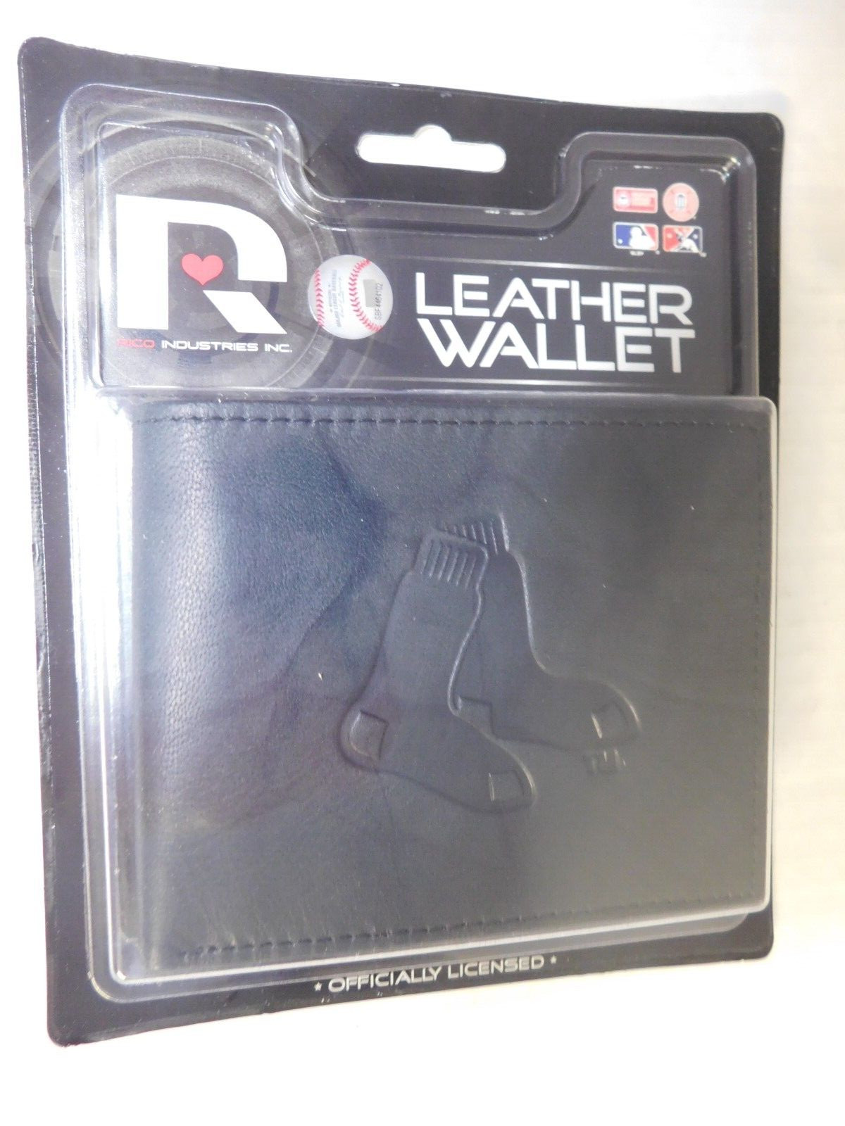 Boston Red Sox MLB Black Leather Wallet Boston Red Sox MLB Black Leather Wallet