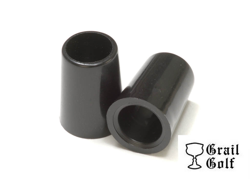 GRAIL GOLF NEW PREMIUM BLK TAPER TIP IRON FERRULES .355 .75