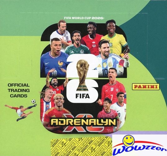 2026 Panini Adrenalyn XL WORLD CUP Soccer Factory Sealed 24 Pack Box-192 Cards