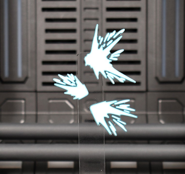 Blast Ricochet Effect Set for ~1/12 or six inch action figures - 3 piece set