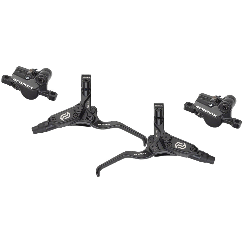Promax Solve DSK-923 Hydraulic Disc Brake Set - Front & Rear 2-Piston, Post