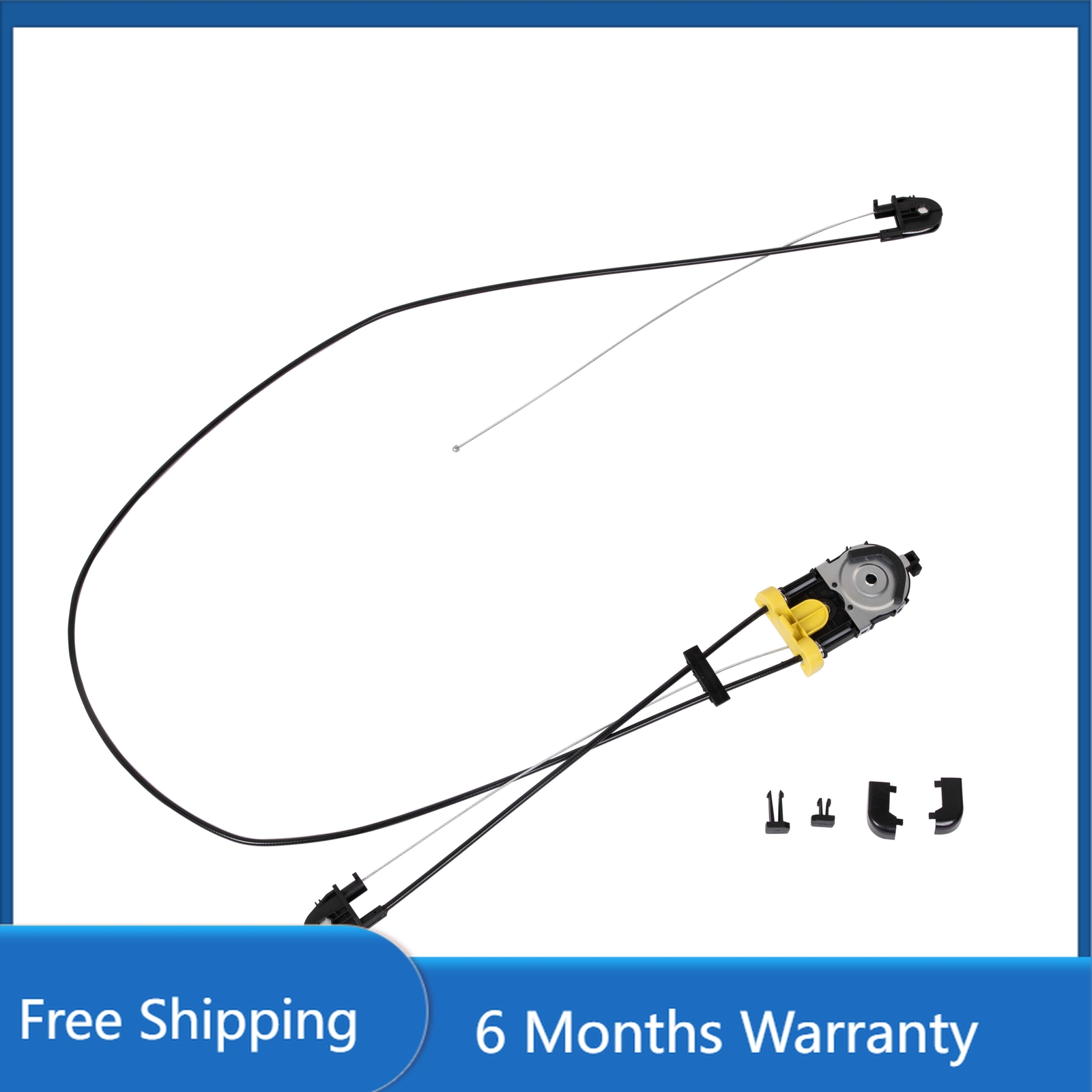 For 2007-2014 Silverado Sierra Sliding Rear Window Regulator NEW 25980205