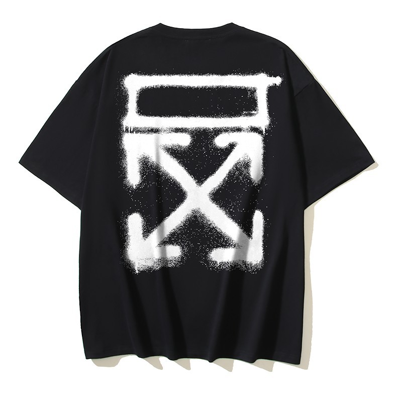 Off White T-Shirt Black / White S-M-L-XL