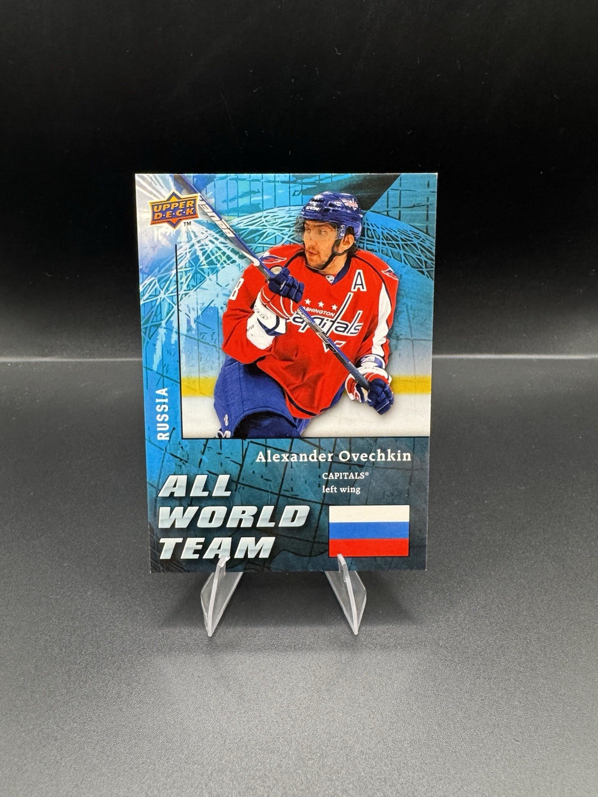 2009-10 Upper Deck Hockey Alex Ovechkin All World Team Washington Capitals #AW35 2009-10 Upper Deck Hockey Alex Ovechkin All World Team Washington Capitals #AW35
