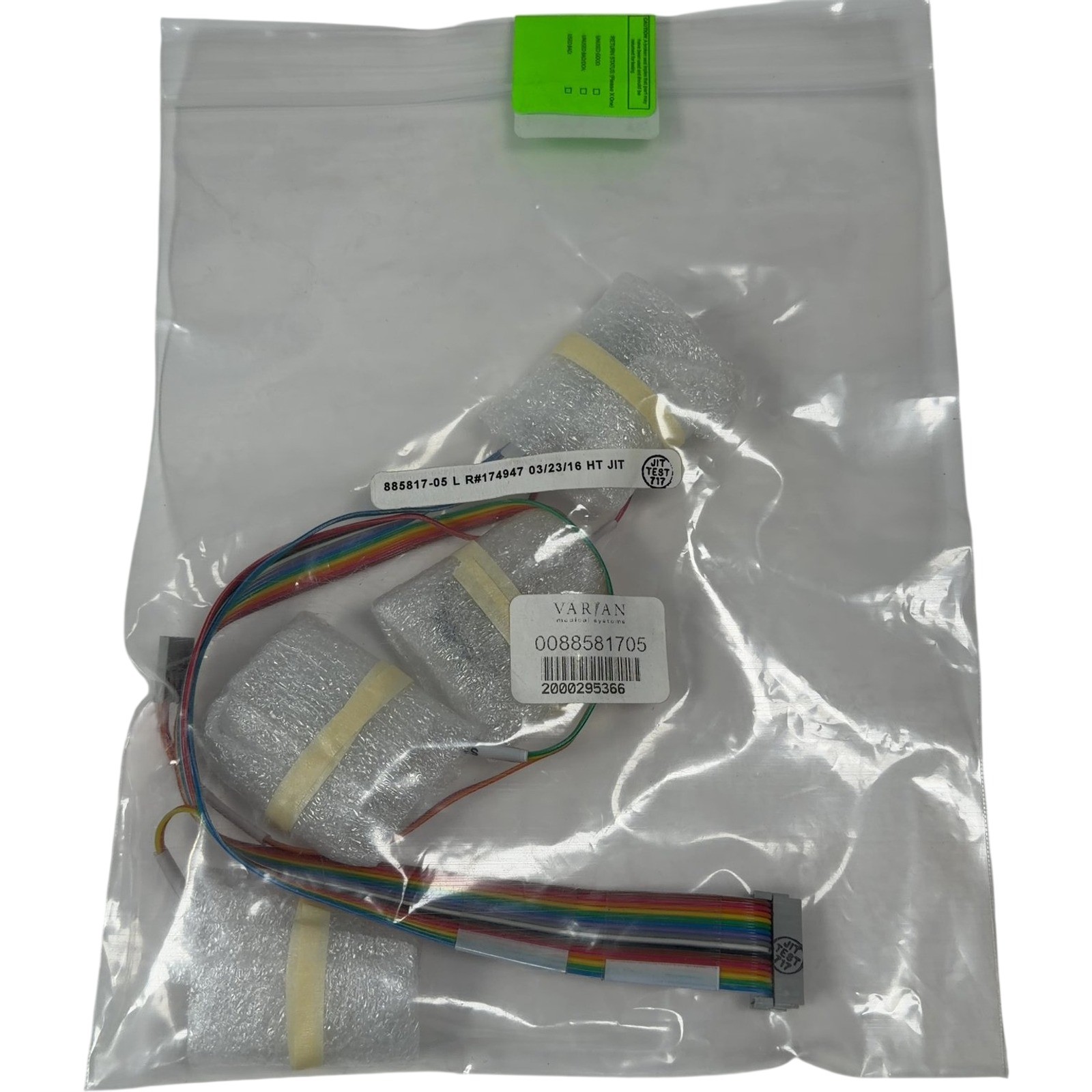 Varian Medical Systems Cable Assembly 885817-05 Sealed Original Packaging