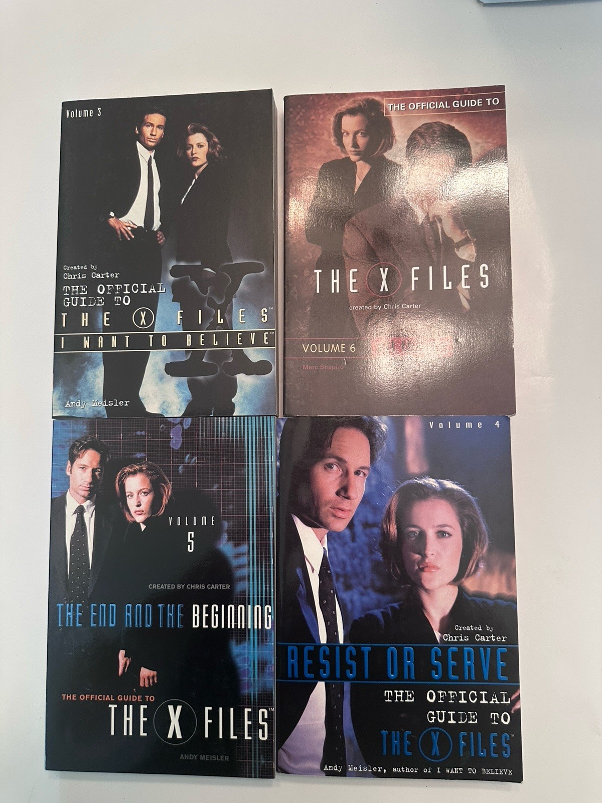The X-Files Official Guide Volume 3 4 5 6 Paperback Book Lot The X-Files Official Guide Volume 3 4 5 6 Paperback Book Lot