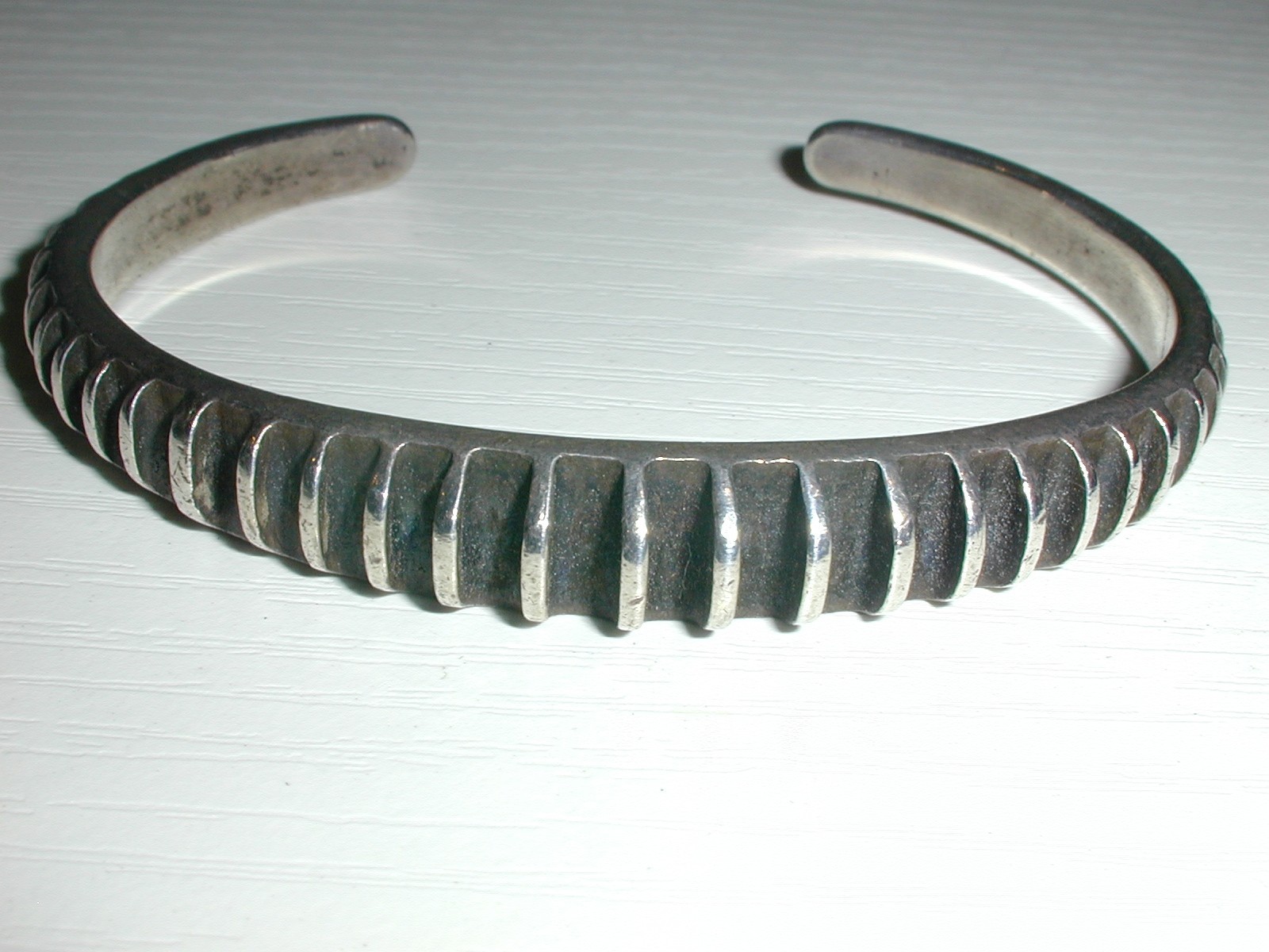 ANNA GRETA EKER NORWAY PLUS WORKSHOP 1960\'S STERLING SILVER CUFF BRACELET- 7\