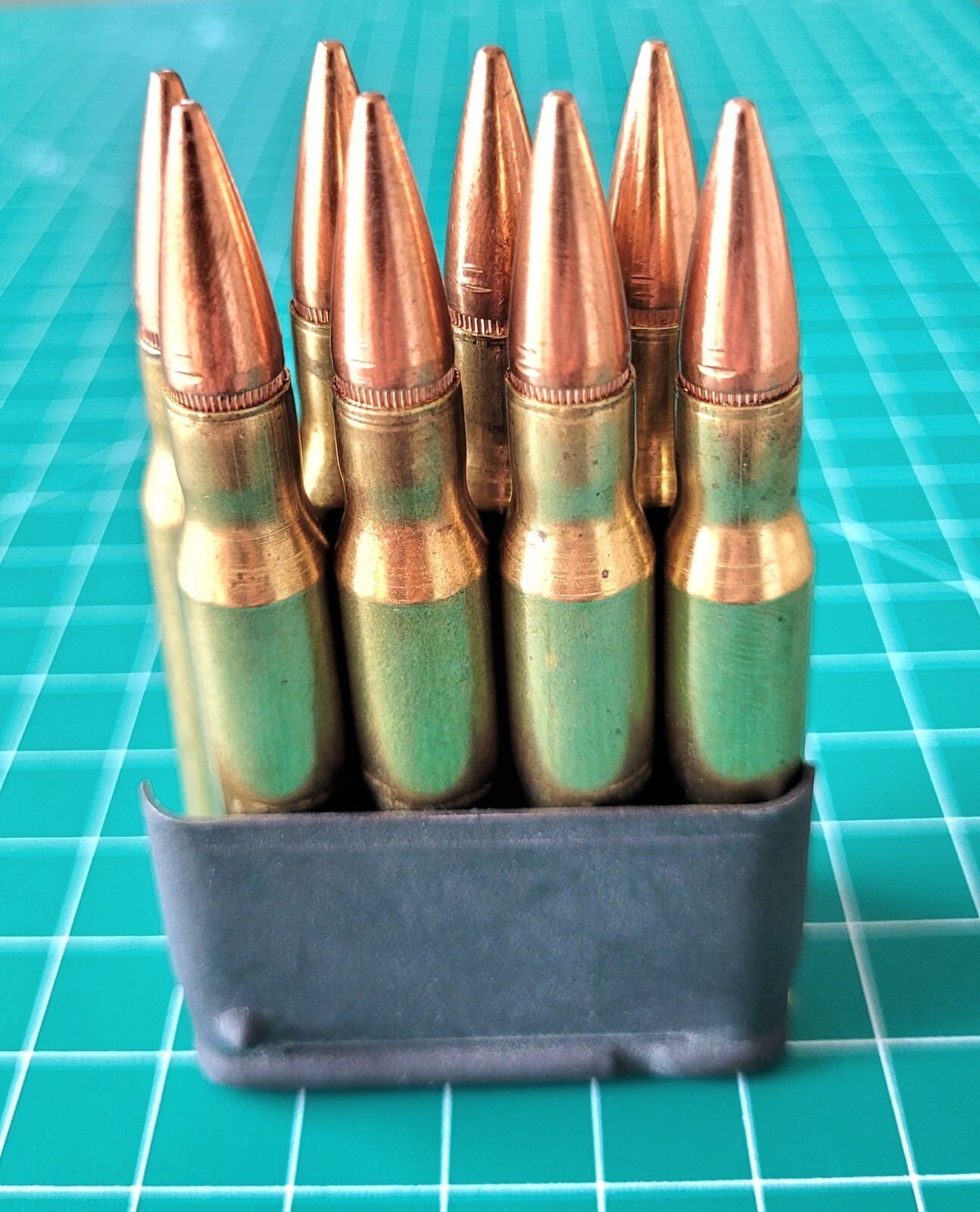 30-06 Springfield Snap Caps Set Of 8 With Garand En-Bloc/Clip Safety Training 30-06 Springfield Snap Caps Set Of 8 With Garand En-Bloc/Clip Safety Training
