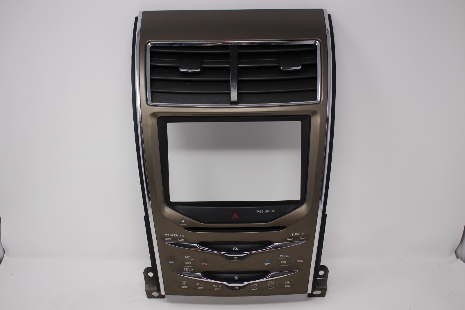 11-15 Lincoln MKX Radio Temperature Climate Control Panel Bezel BA13-19C894-A