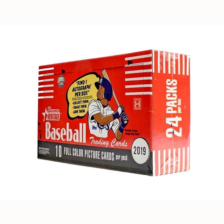 2019 BOWMAN HERITAGE BASEBALL Hobby BOX FACTORY sealed NEW 19TOBBH