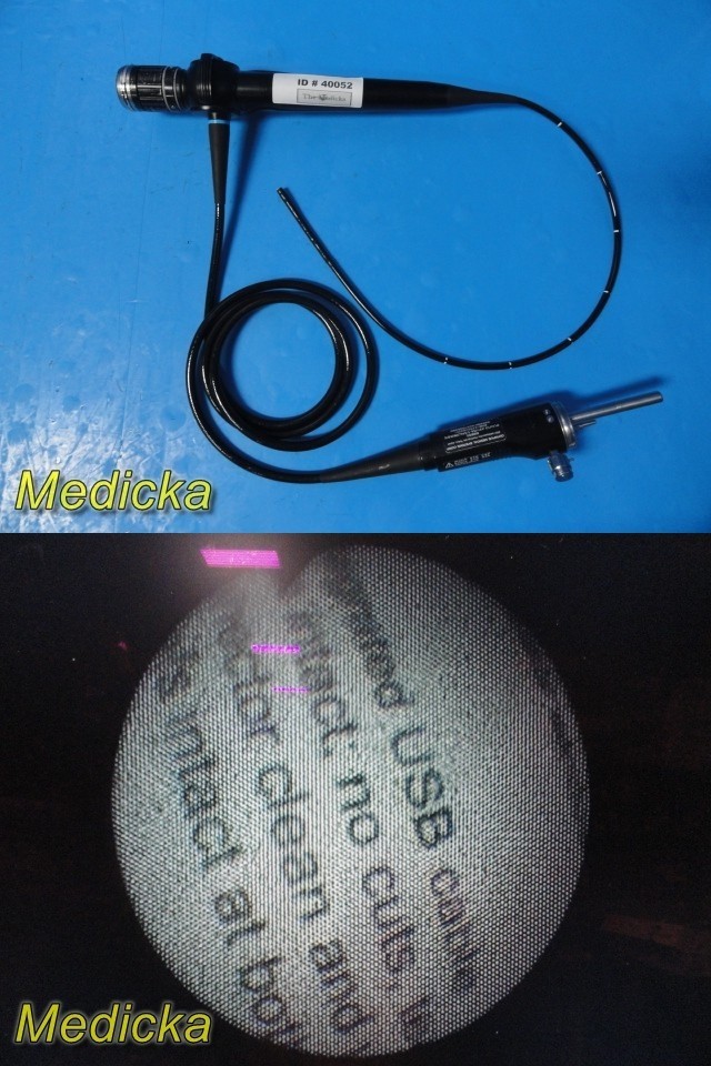 Olympus BF‑P40 Flexible Fiberoptic Endoscopy Scope | Broken Image Fibers ~ 40052
