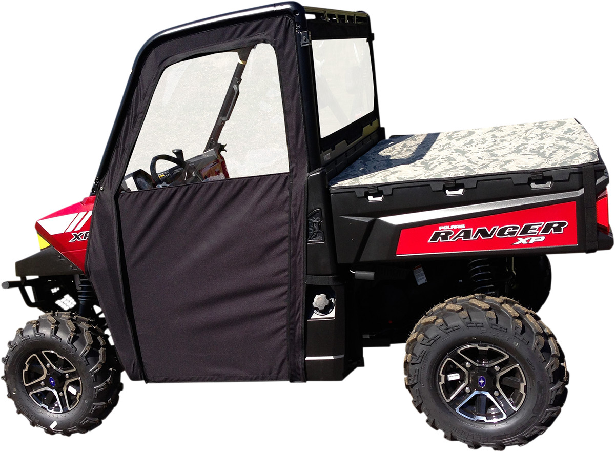 Moose Utility Black Side Cab Enclosure for 2013-2019 Polaris Ranger 0521-1807