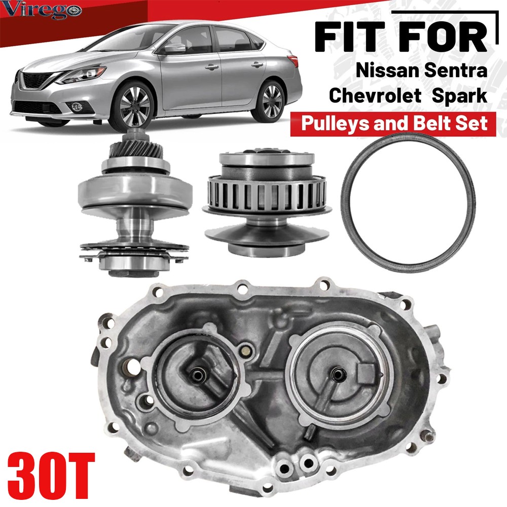 Transmission Pulley Set w/ Belt Chain 30T JF015E RE0F11A For Nissan SUZUKI New