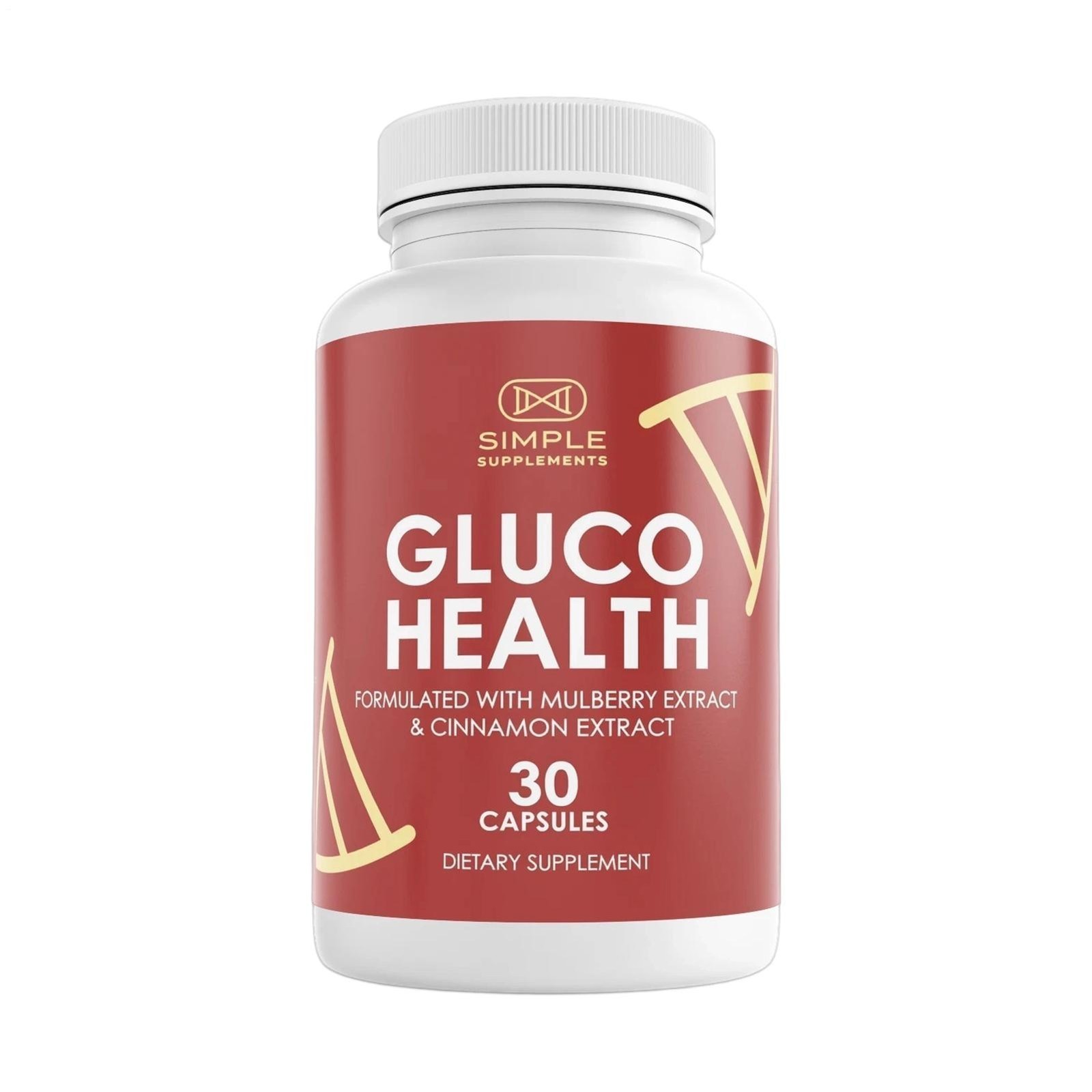 3x Value PACK Gluco-Health Blood Health Support Dietary Supplement 30 Capsules 3x Value PACK Gluco-Health Blood Health Support Dietary Supplement 30 Capsules