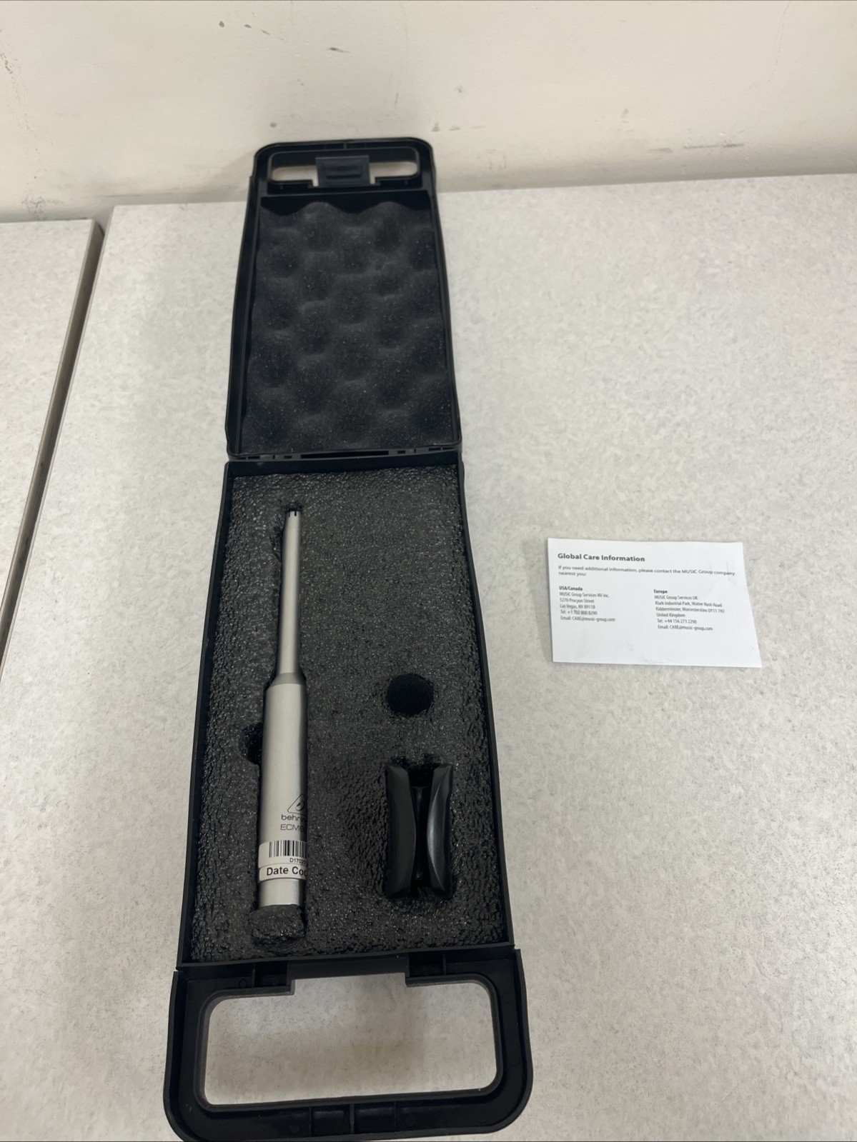 Behringer ECM8000 Ultra Linear Measurement Condenser Microphone