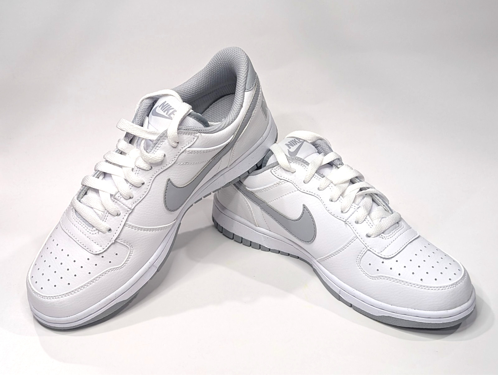Nike Big Low White/Grey Men's Sneakers - Assorted Sizes NWB 355152-106